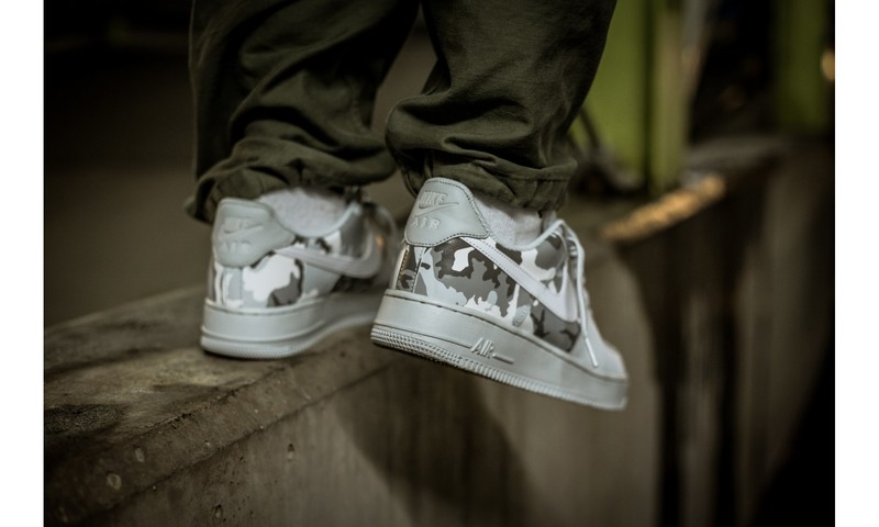 Nike Air Force 1 White Camo